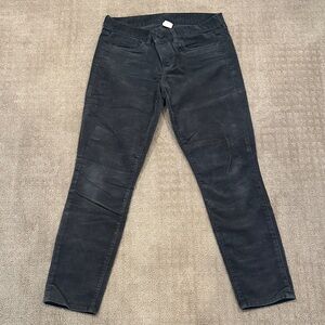 J. Crew women's Dark Gray Corduroy Jeans